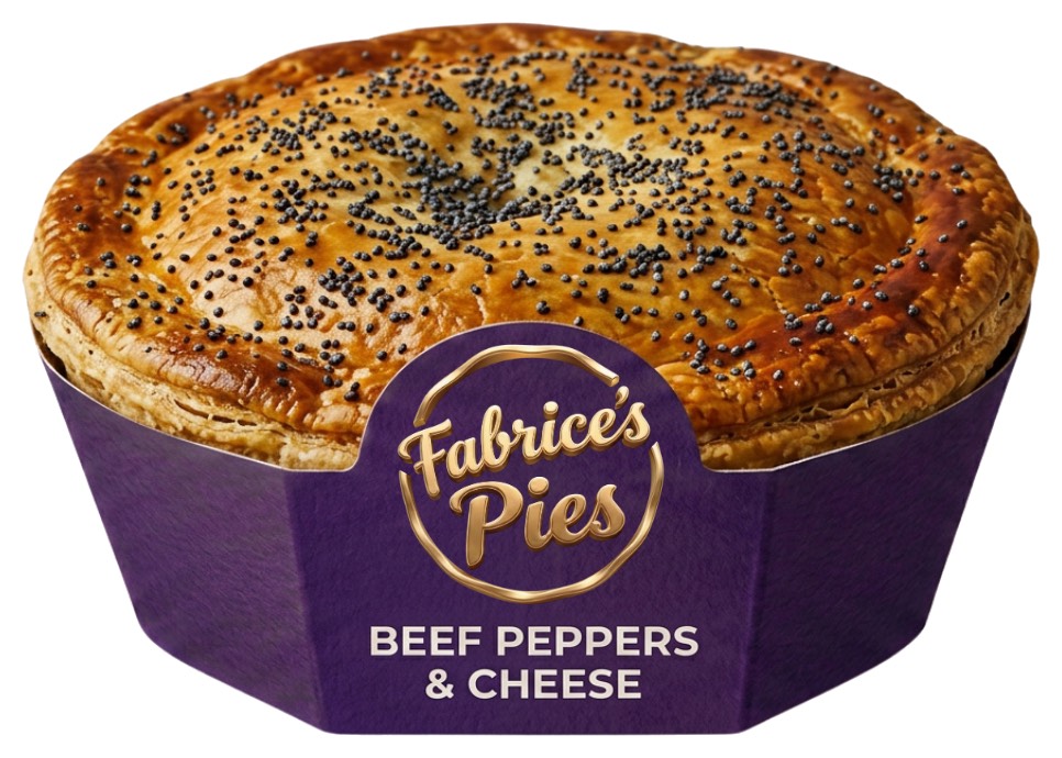 Beef Peppers & Cheese Pie